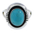 Silver Turquoise Southwest Ring Size 5-1/4 YX87698