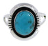 Sterling Silver Turquoise Southwest Ring Size 5-3/4 YX34829