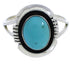 Silver Jewelry Southwest Turquoise Ring Size 8-1/4 YX34863
