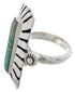Turquoise Inlay Southwest Ring Size 5-1/2 EX42880