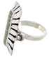Sterling Silver Turquoise Southwest Ring Size 5-1/4 EX42889