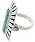 Turquoise Genuine Sterling Silver Ring Size 5-3/4 EX42900