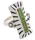Turquoise Inlay Southwest Ring Size 7-1/2 EX42987