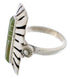 Turquoise Inlay Southwest Ring Size 7-1/2 EX42987