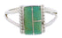 Turquoise Inlay Sterling Silver Ring Size 5 EX43085