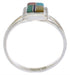 Southwest Turquoise Multicolor Ring Size 8 EX43211