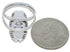 Genuine Silver Opal Inlay Ring Size 8-1/2 TX38155