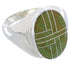 Sterling Silver Turquoise Southwest Ring Size 9-1/2 YX87393
