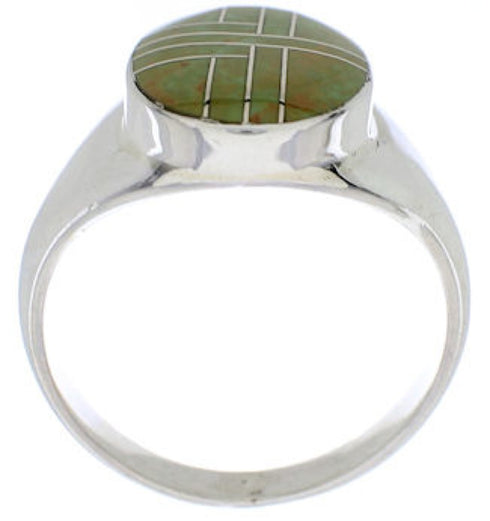 Sterling Silver Turquoise Southwest Ring Size 9-1/2 YX87393