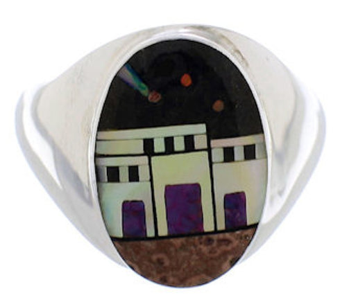 Authentic Villiage Design Multicolor Ring Size 11-1/4 WX42349