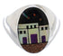 Authentic Villiage Design Multicolor Ring Size 11-1/4 WX42349
