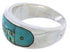 Multicolor Native American Design Southwest Ring Size 9-1/2 TX42000