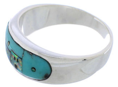 Native American Design Multicolor Southwest Ring Size 12-1/4 TX42016