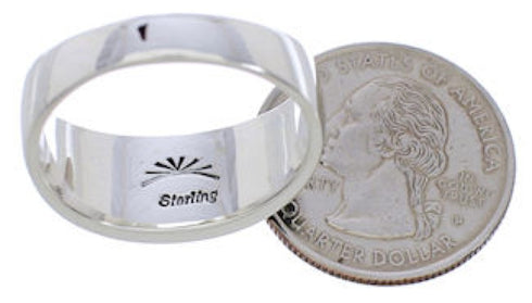 Silver Multicolor Native American Design Ring Size 12-1/4 TX42176