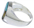 Southwest Native American Design Multicolor Ring Size 11-1/4 TX42215