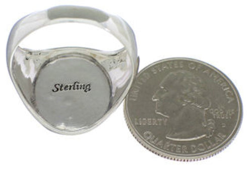 Native American Design Southwest Multicolor Ring Size 9-3/4 TX42244