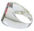 Native American Design Southwest Multicolor Ring Size 11-1/2 TX42247