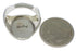 Native American Pueblo Multicolor Silver Ring Size 12-1/4 TX42289