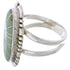 Southwest Sterling Silver Turquoise Ring Size 5-3/4 TX28525
