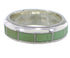 Southwestern Authentic Sterling Silver Turquoise Ring Size 6 TX40074