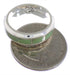 Southwestern Authentic Sterling Silver Turquoise Ring Size 6 TX40074