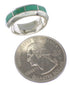 Southwest Sterling Silver Turquoise Inlay Ring Size 6 TX40079