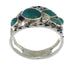 Sterling Silver Jewelry Turquoise Ring Size 5-3/4 TX40180