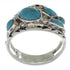 Turquoise Authentic Sterling Silver Southwest Ring Size 6-1/2 TX40187