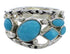 Turquoise Genuine Sterling Silver Southwest Ring Size 5-1/2 TX40189