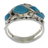 Turquoise Genuine Sterling Silver Southwest Ring Size 5-1/2 TX40189