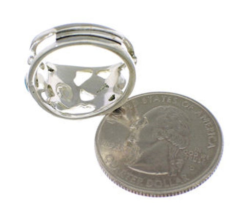 Turquoise Genuine Sterling Silver Southwest Ring Size 5-1/2 TX40189