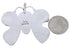 Jet And Sterling Silver Butterfly Pendant PX23687