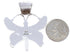Multicolor Butterfly Genuine Sterling Silver Slide Pendant PX23701