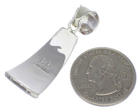 Genuine Sterling Silver Multicolor Jewelry Pendant EX30631