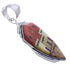Multicolor Native American Design Silver Pendant Jewelry PX29445