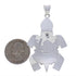 Southwestern Sterling Silver Turtle Multicolor Inlay Pendant PX29457
