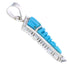 Turquoise Sterling Silver Southwestern Pendant EX29787