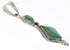 Genuine Sterling Silver Turquoise Inlay Southwest Pendant TX28846