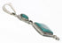 Authentic Sterling Silver Turquoise Inlay Southwestern Pendant TX28847