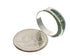 Turquoise Inlay Sterling Silver Ring Size 4-3/4 EX41885