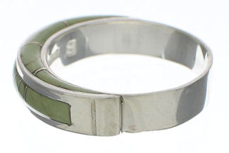 Silver And Turquoise Southwest Ring Size 8-1/4 EX41940