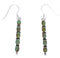 Genuine Sterling Silver And Turquoise Earrings PX24486