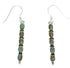 Genuine Sterling Silver And Turquoise Earrings PX24486