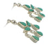 Turquoise Southwest Sterling Silver Jewelry Post Earrings PX24556