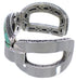 Southwest Sterling Silver Turquoise Inlay Cuff Bracelet FX27163
