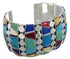 Multicolor Jewelry Southwest Sterling Silver Cuff Bracelet FX27178