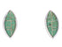 Southwest Jewelry Turquoise Inlay And Silver Post Earrings PX32404