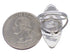 Genuine Sterling Silver Multicolor Inlay Southwest Ring Size 5 UX33820