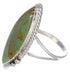 Sterling Silver Turquoise Southwest Jewelry Ring Size 7-3/4 FX93599