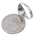 Turquoise Sterling Silver Southwest Jewelry Ring Size 5-3/4 UX34015